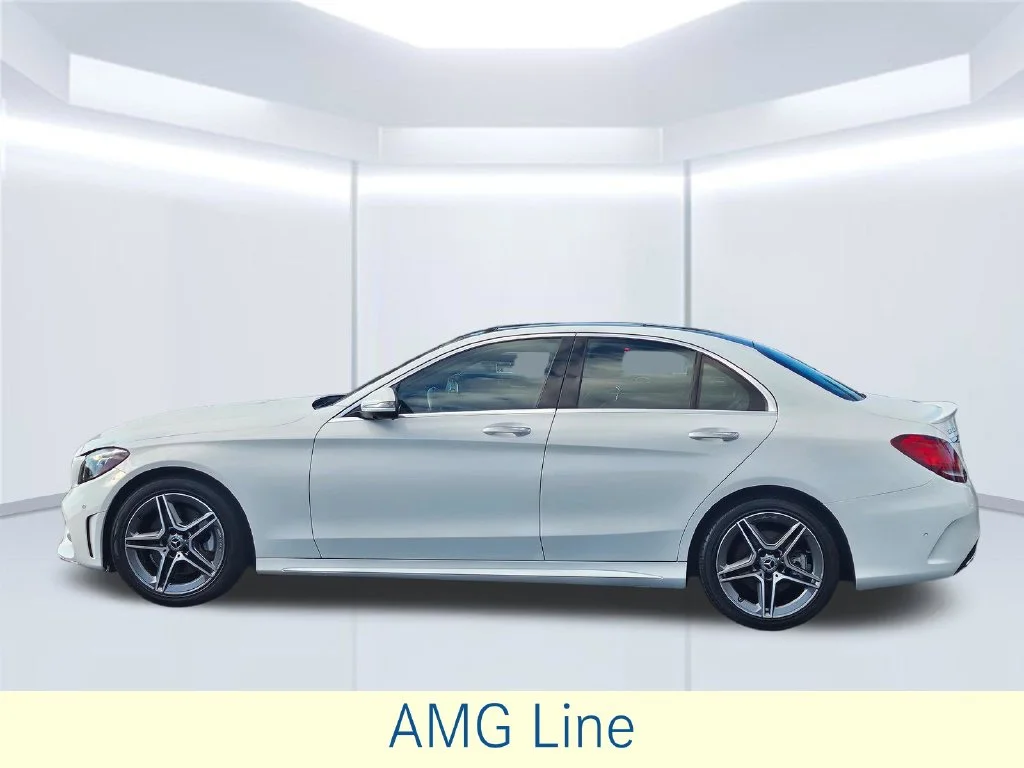 Used 2021 Polar White Mercedes-Benz C 300 image 21