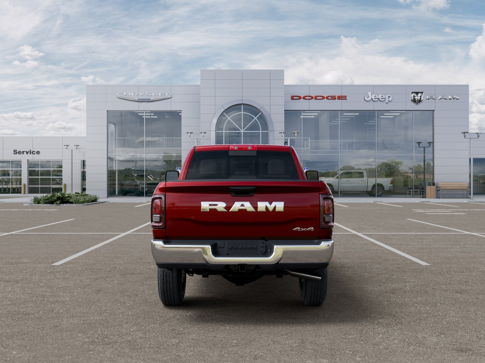 New 2026 Molten Red Pearlcoat RAM Tradesman image 41
