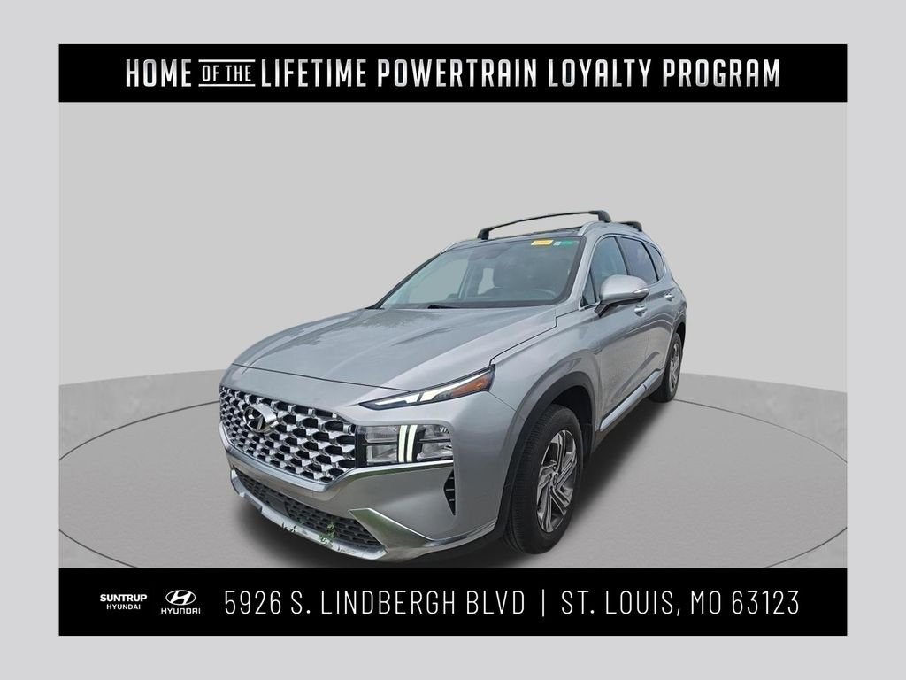 Used 2023 Shimmering Silver Pearl Hyundai SEL image 1