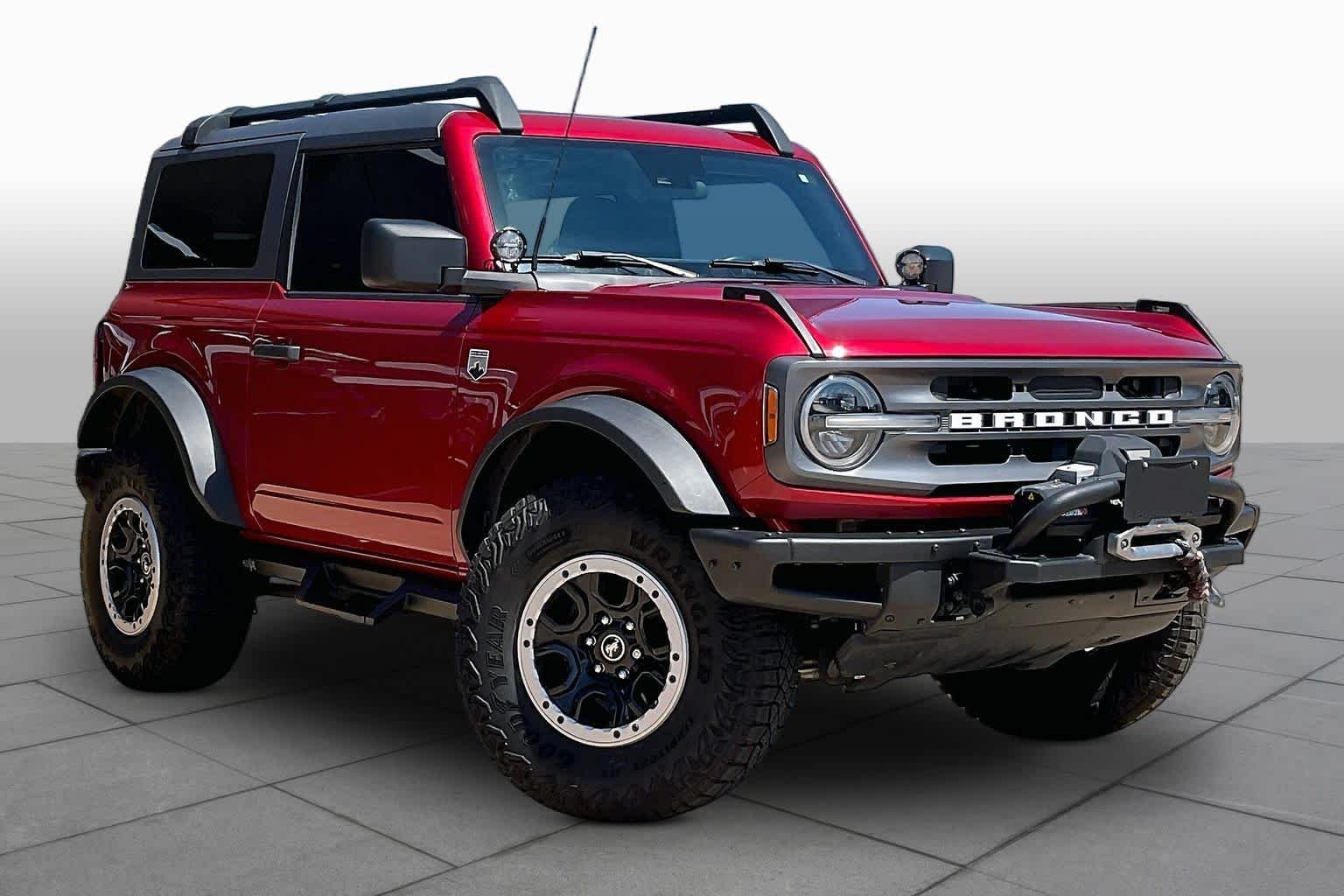 Used 2021 Rapid Red Metallic Tinted Clearcoat Ford Big Bend image 3