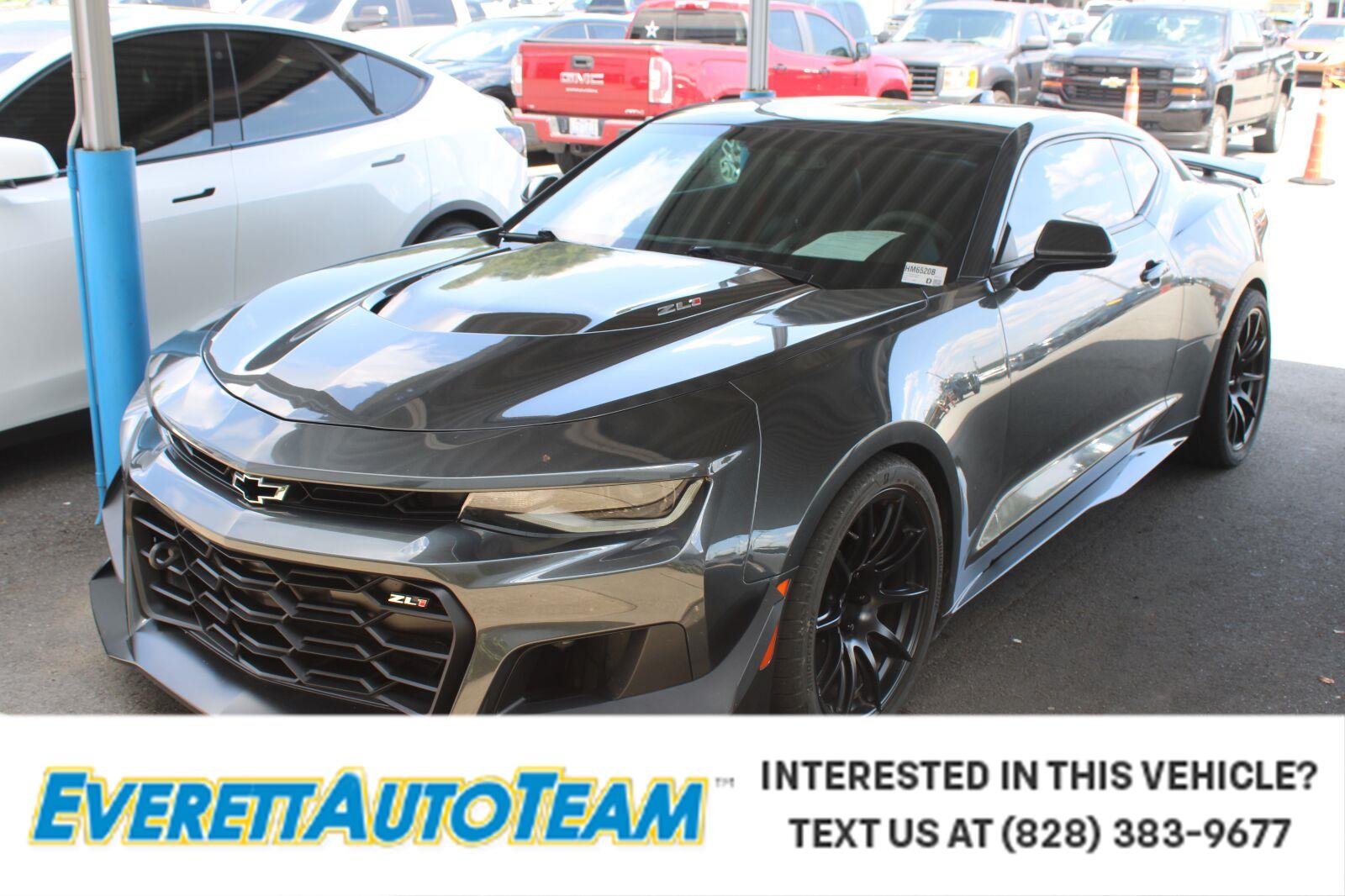 Used 2018 Nightfall Gray Metallic Chevrolet ZL1 image 1