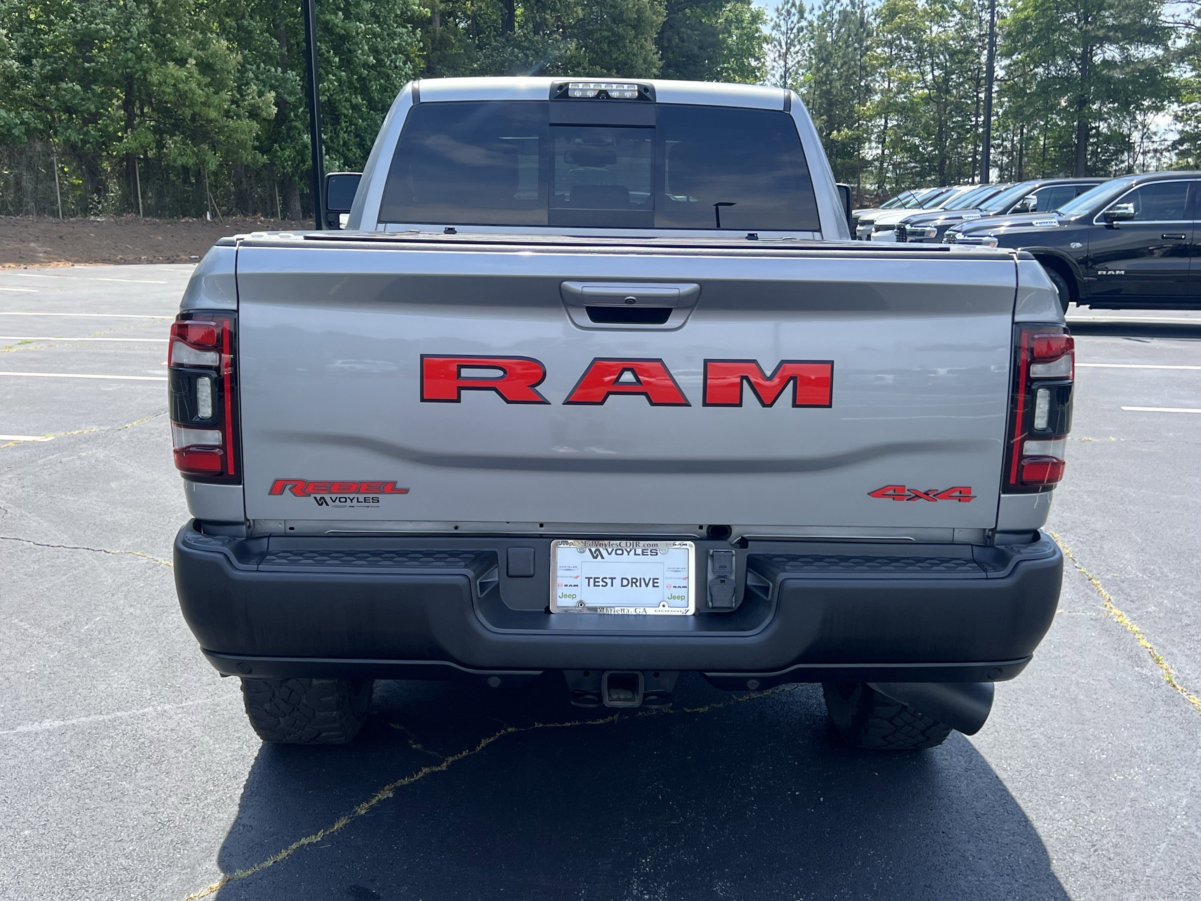 Used 2023 Billet Silver Metallic Clearcoat Ram Power Wagon Rebel image 7
