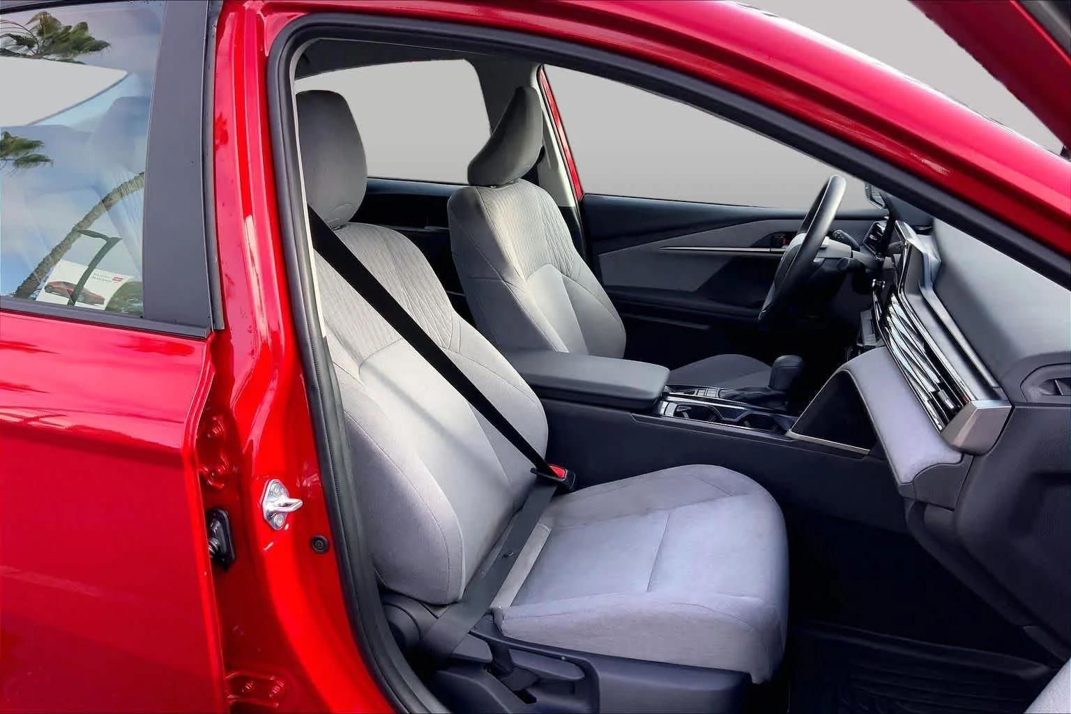 Certified Used 2025 Supersonic Red Toyota LE image 8