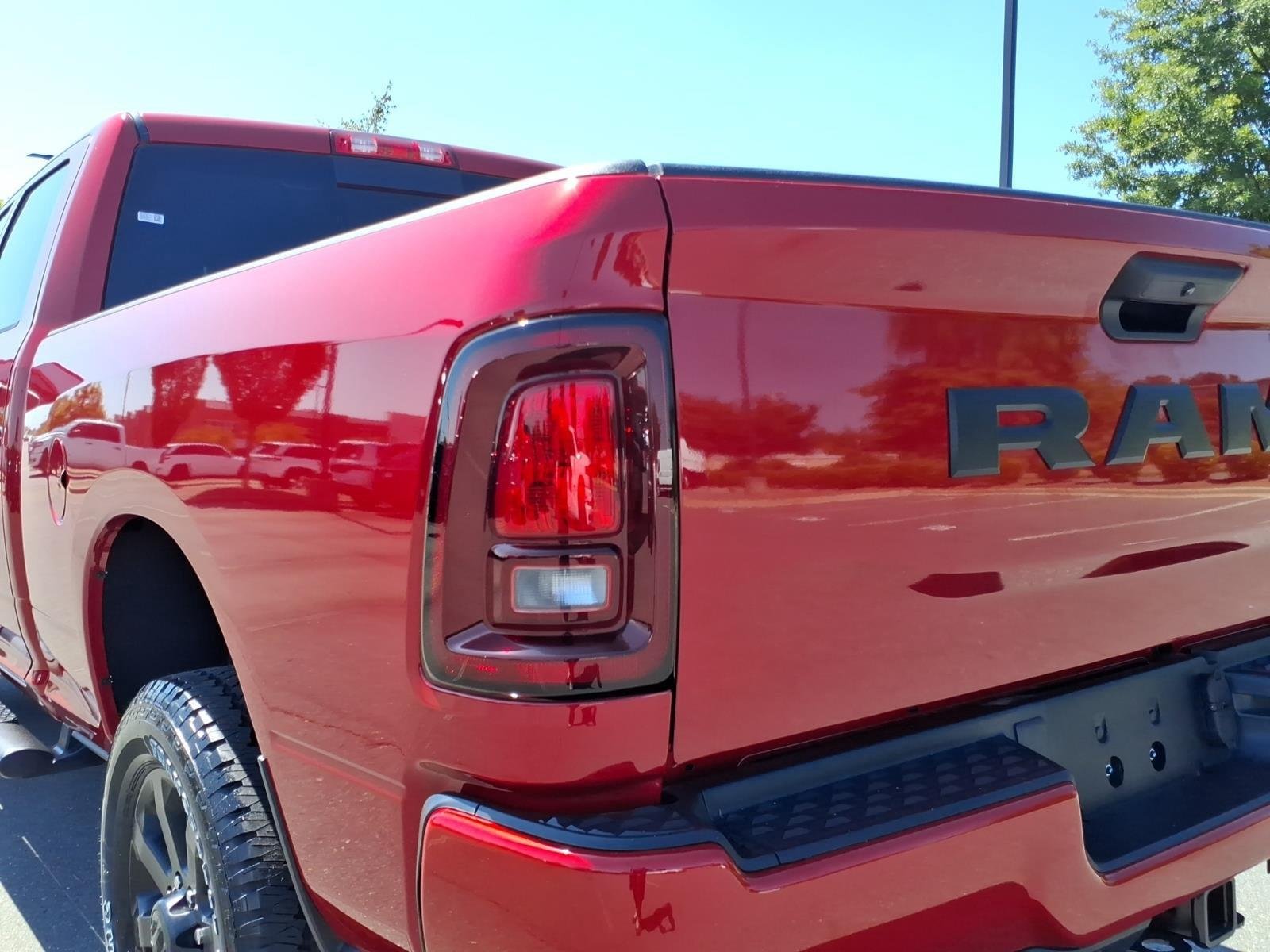 New 2027 Molten Red Pearlcoat RAM Black Express image 17