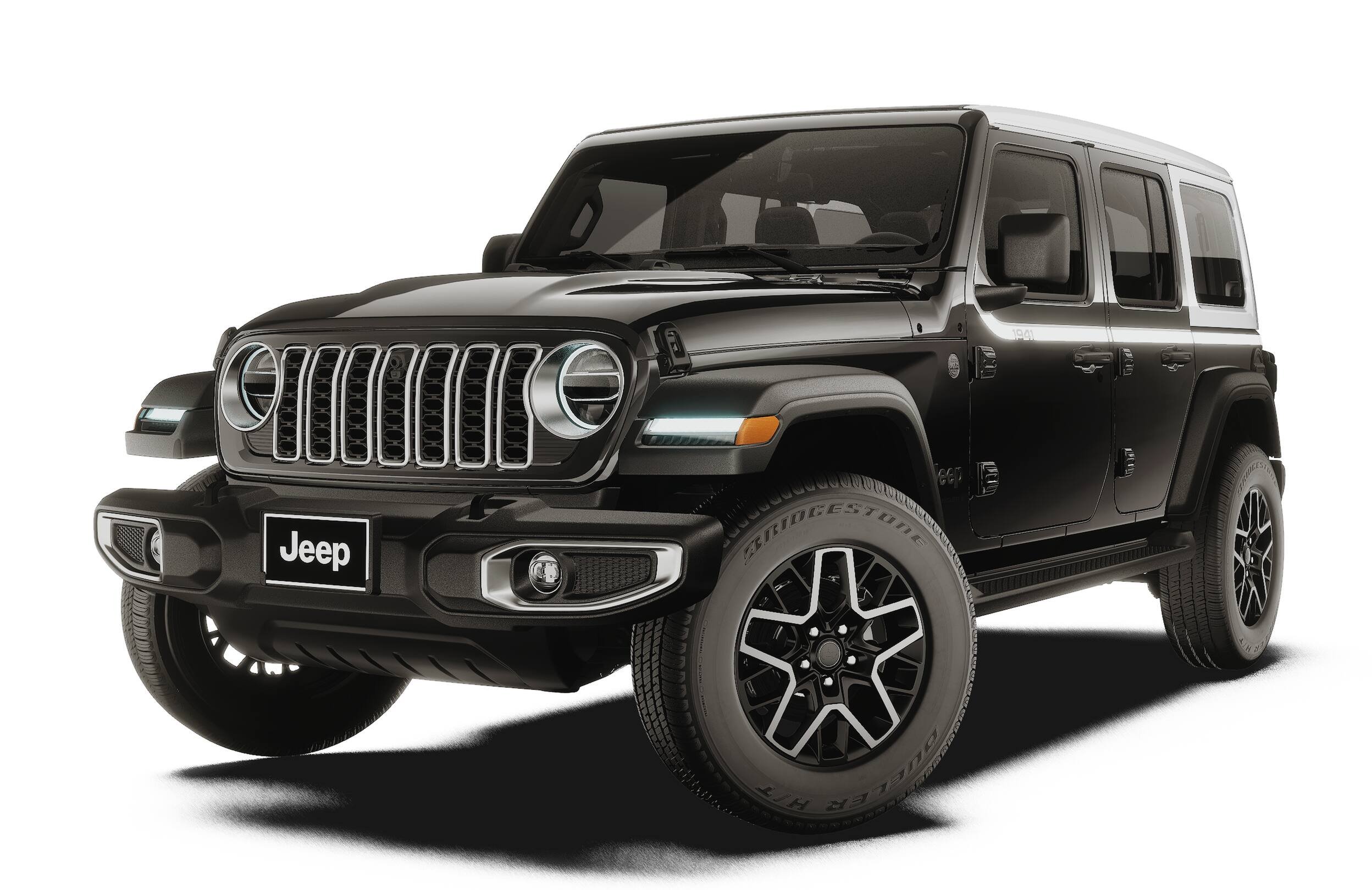 New 2027 Hydro Blue Pearl-Coat Paint Jeep Sahara image 13