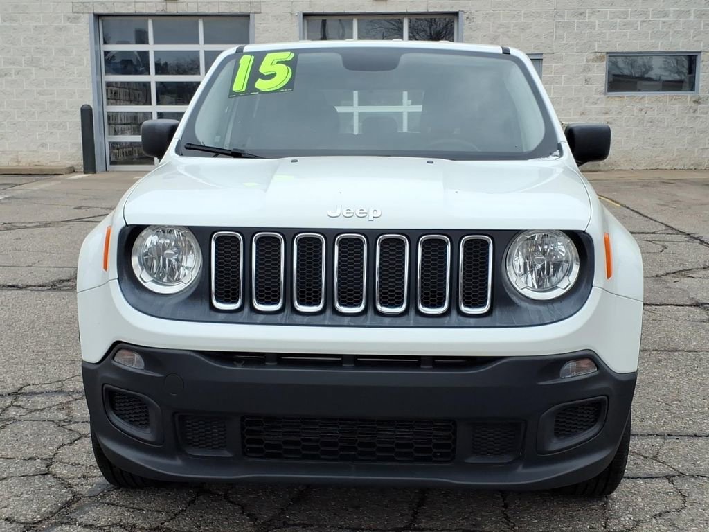 Used 2015 Jeep Renegade Sport with VIN ZACCJBAT3FPB97621 for sale in Fowlerville, MI