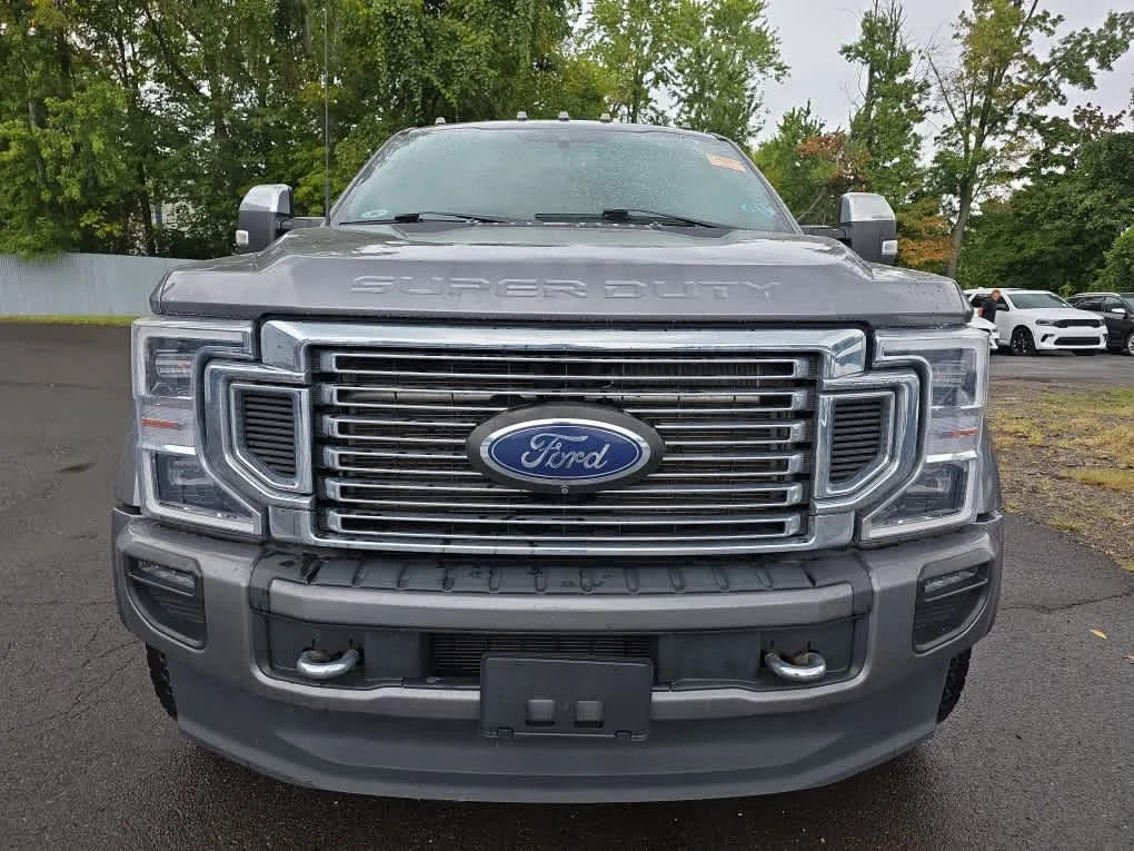 Used 2022 Carbonized Gray Ford Platinum image 2