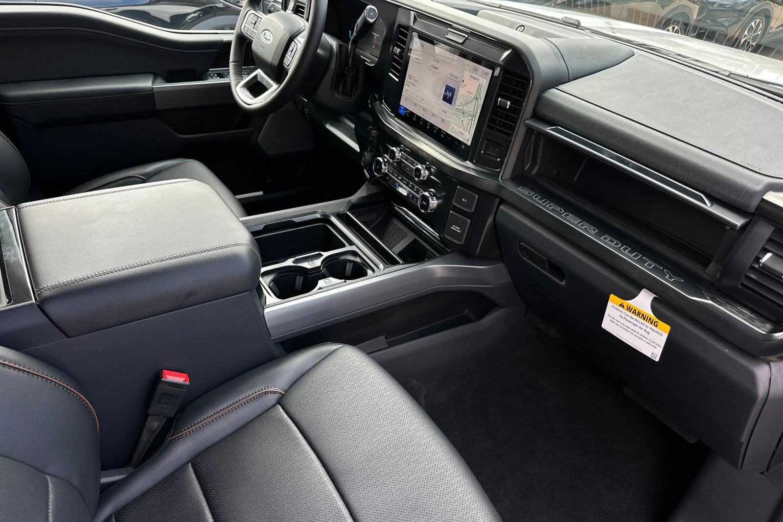 New 2026 Star White Metallic Tri-Coat Ford F-350® Lariat® image 13