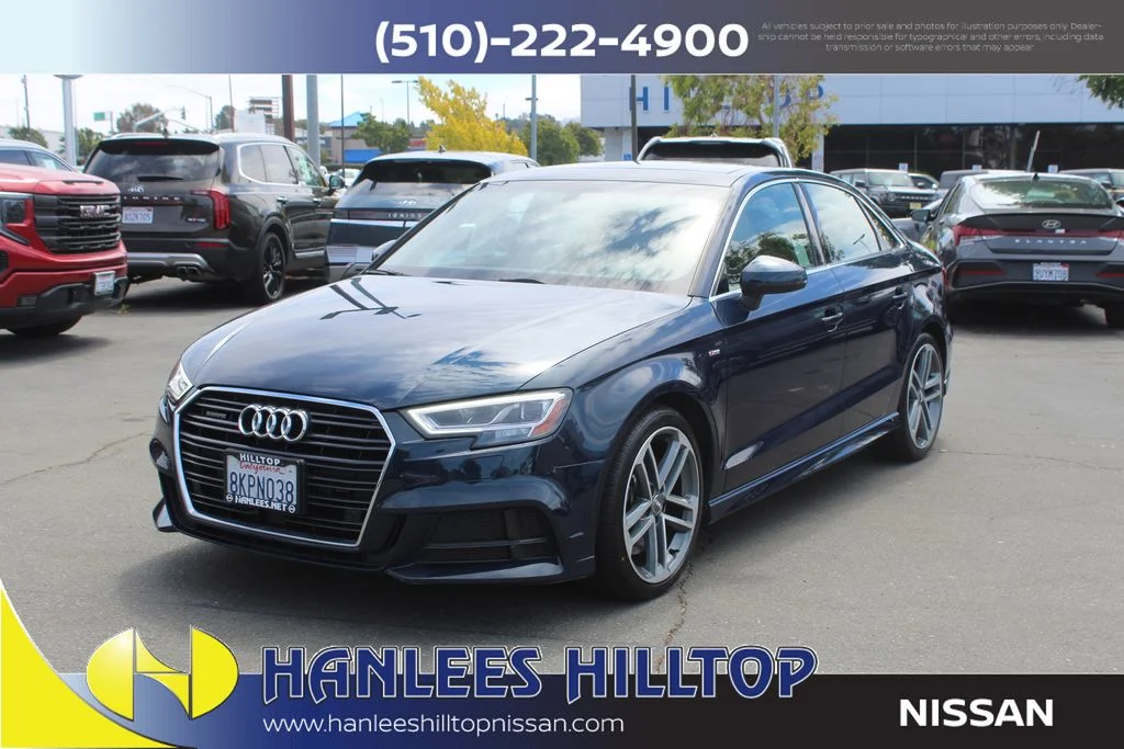 Used 2019 Blue Audi 2.0T Premium Plus image 3