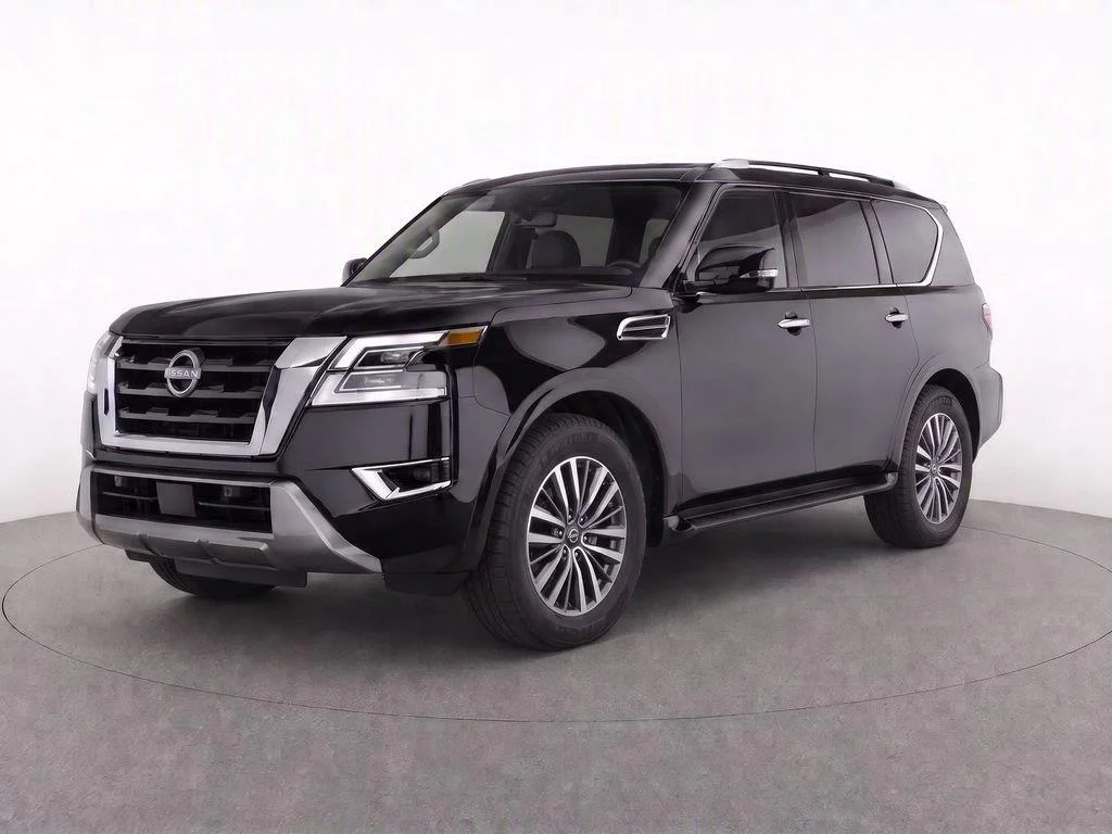 Used 2023 Super Black Nissan SL image 2