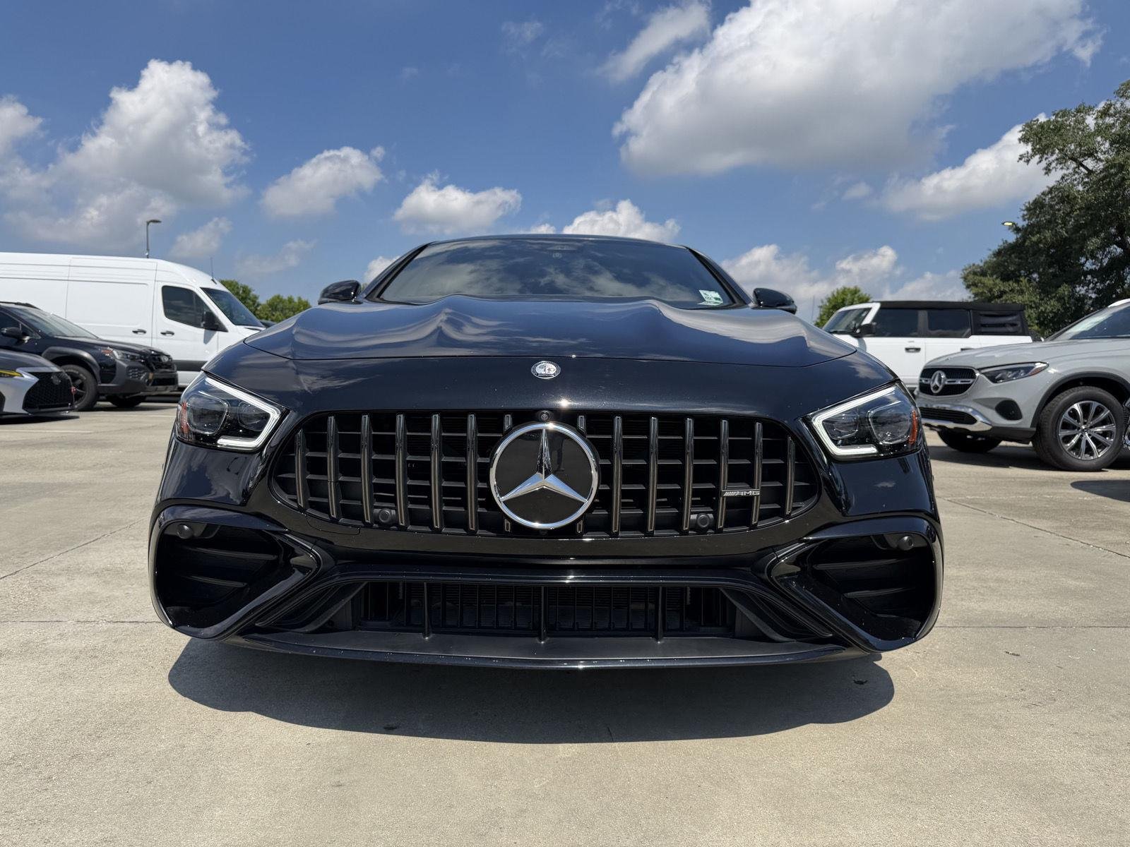 Certified Used 2024 Obsidian Black Metallic Mercedes-Benz AMG® GT 43 image 2