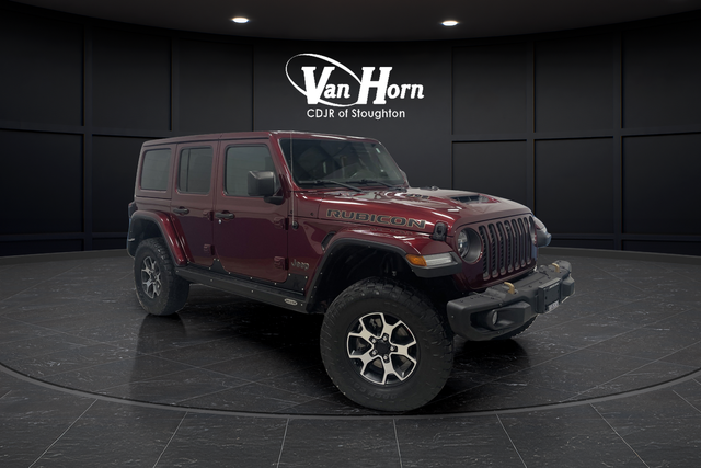 Used 2021 Snazzberry Pearlcoat Jeep Unlimited Rubicon 392 image 42