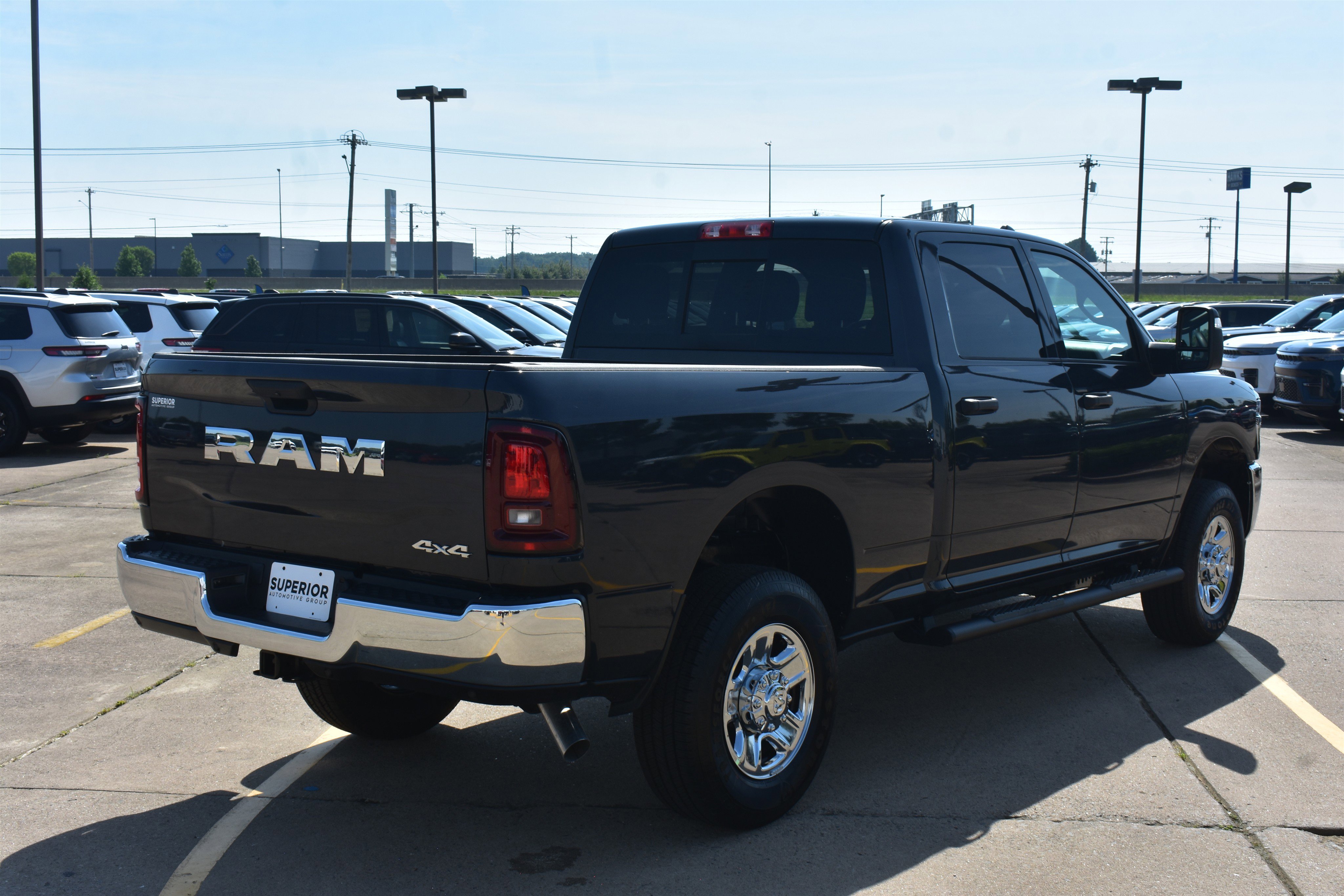 New 2026 Forged Blue Metallic Exterior Paint RAM Tradesman image 5