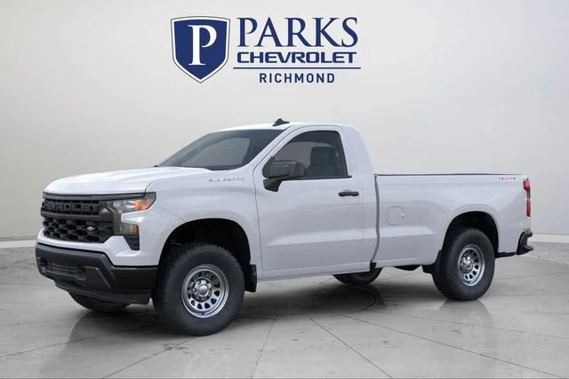 New 2025 Summit White Chevrolet WT image 2