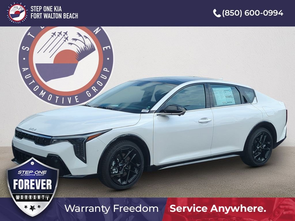 New 2026 Snow White Pearl Kia GT-Line Turbo image 1