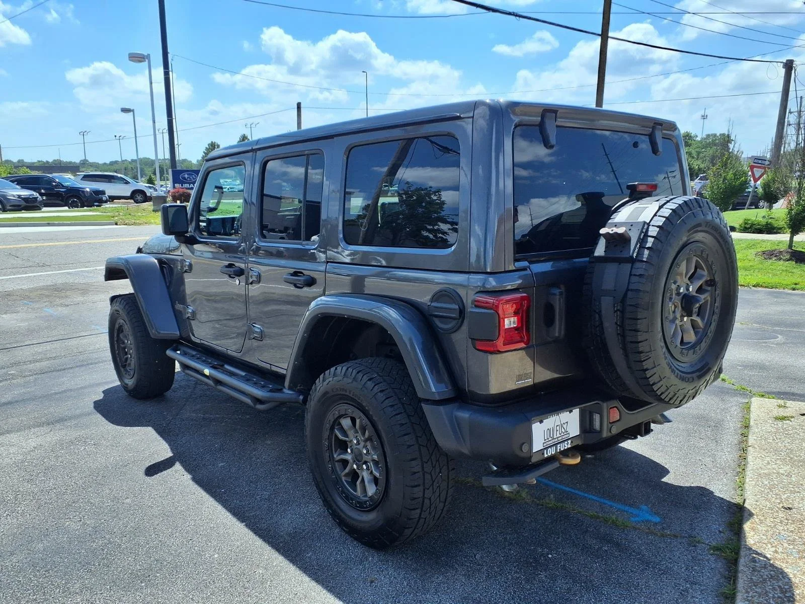Used 2022 Granite Crystal Metallic Clearcoat Jeep Unlimited Rubicon 392 image 2