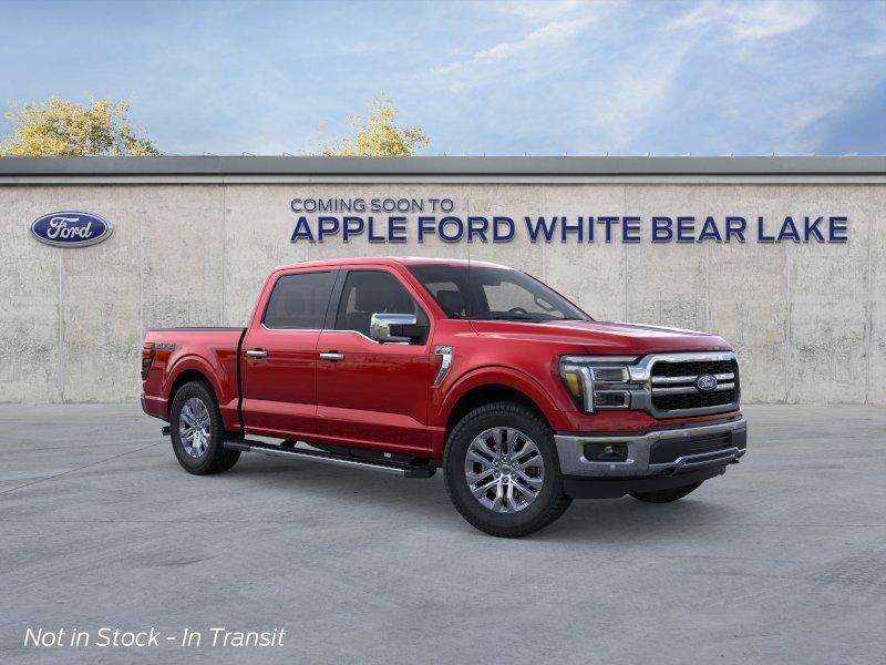 New 2026 Red Ford Lariat image 7
