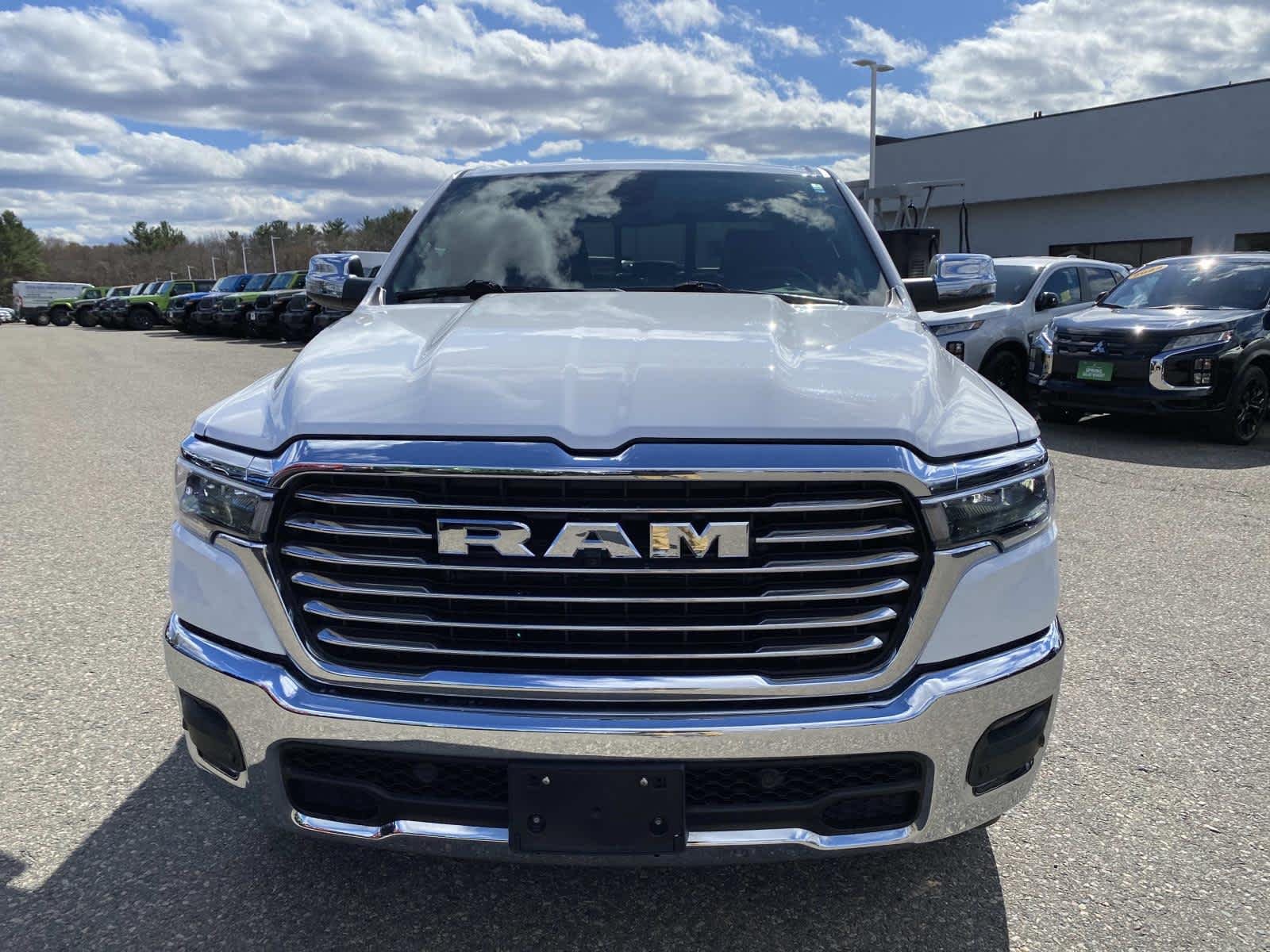 Used 2026 Bright White Clearcoat Ram Laramie image 9