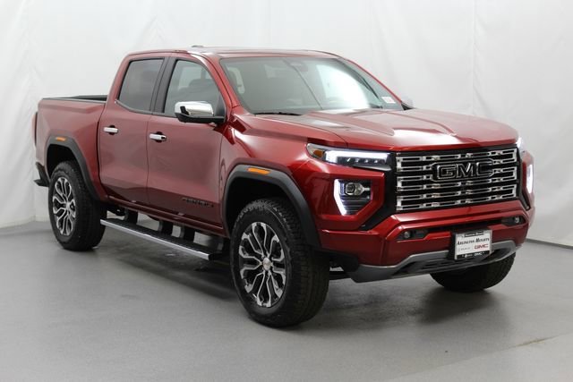 Volcanic Red Tintcoat 2026 GMC Canyon Denali Crew Cab 4WD Pickup Truck Four-Wheel Drive