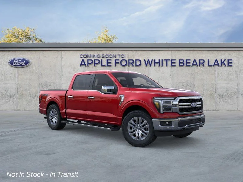 New 2026 Red Ford Lariat image 7