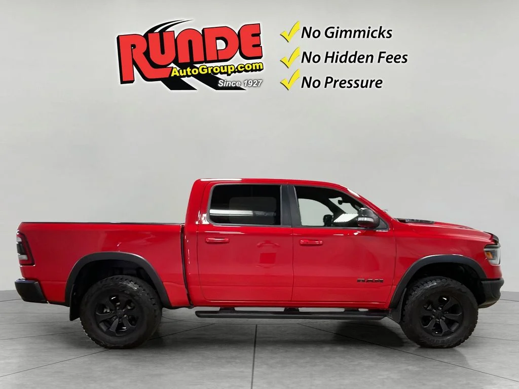 Used 2022 Flame Red Ram Rebel image 7