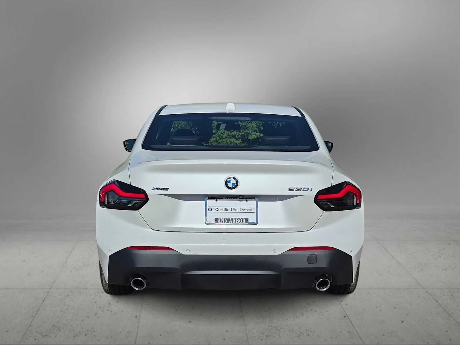 Certified Used 2025 Mineral White Metallic BMW 230i xDrive image 7