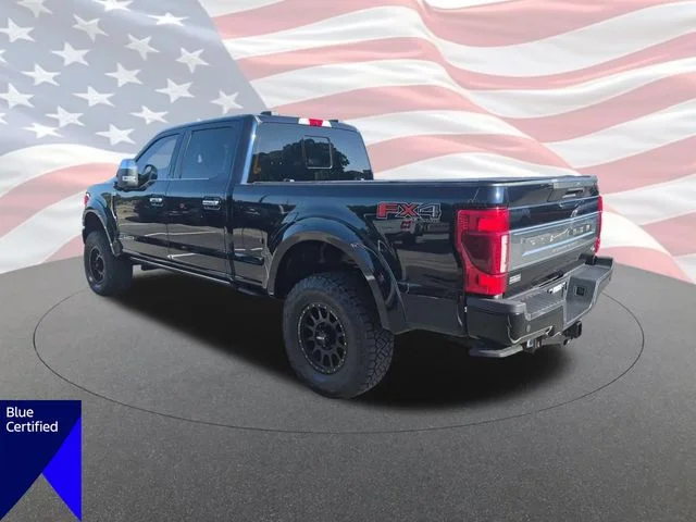 Used 2022 Blue Ford Platinum image 5