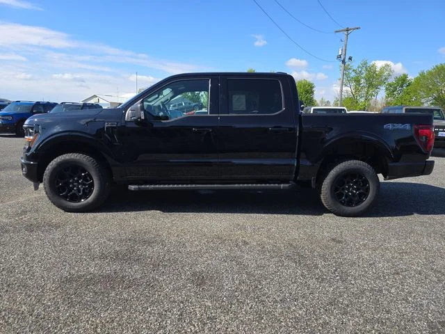 New 2026 Agate Black Metallic Ford XLT image 2