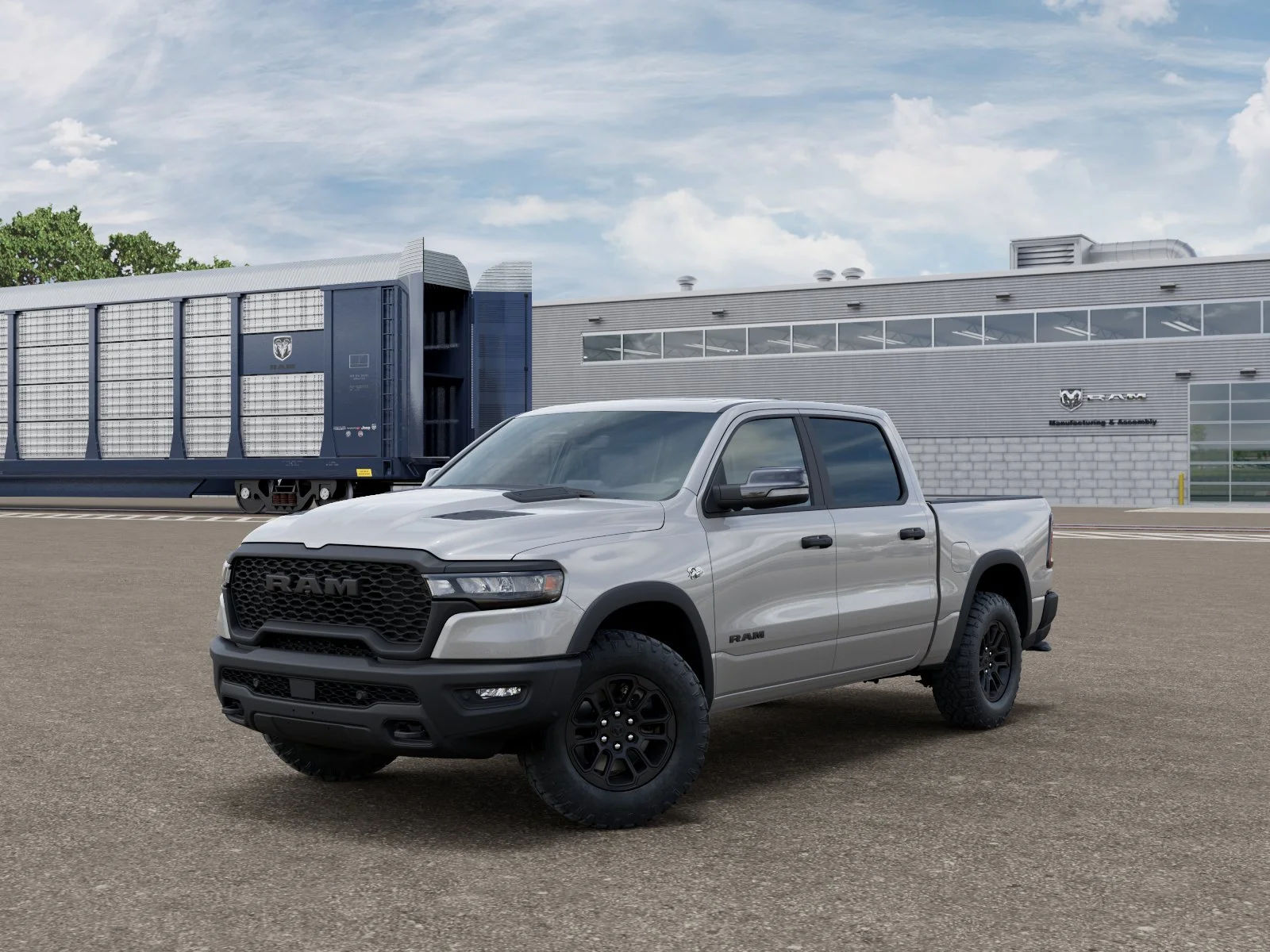 New 2026 Silver Zynith Exterior Paint RAM Rebel image 27