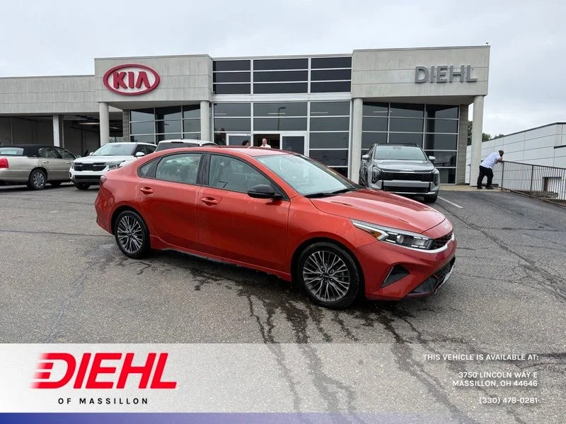 Used 2023 Red Kia GT-Line image 1