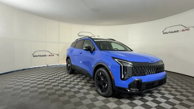 New 2026 Nebular Blue Kia X-Line image 2