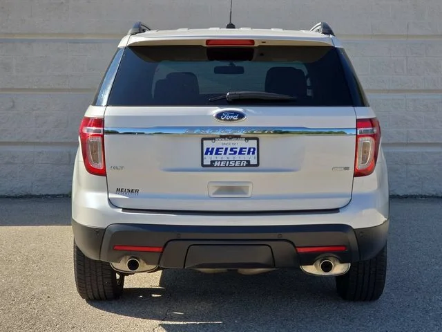 Used 2015 White Platinum Clearcoat Metallic Ford XLT image 12