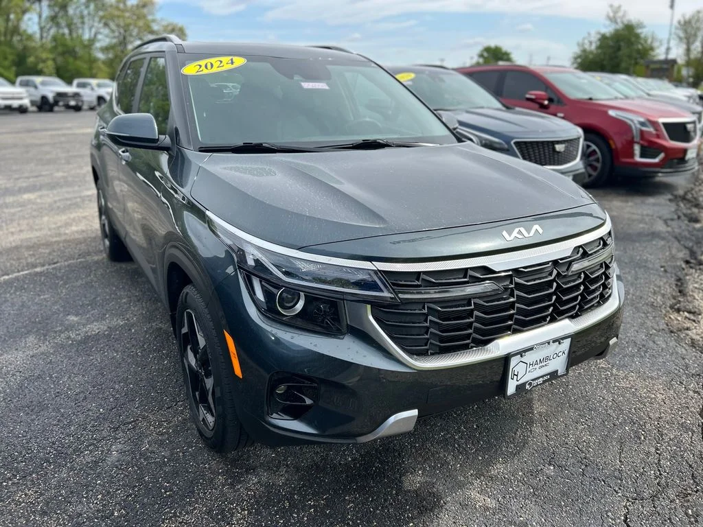 Used 2024 Gray Kia EX image 1