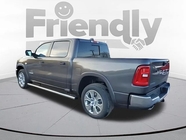 New 2026 Granite Crystal Metallic Clear-Coat Exterior Paint RAM Big Horn/Lone Star image 3