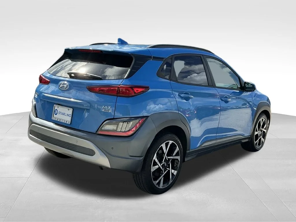 Used 2022 Blue Hyundai Limited image 6