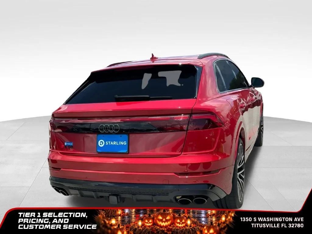 Used 2025 Red Audi 4.0T Premium Plus image 9