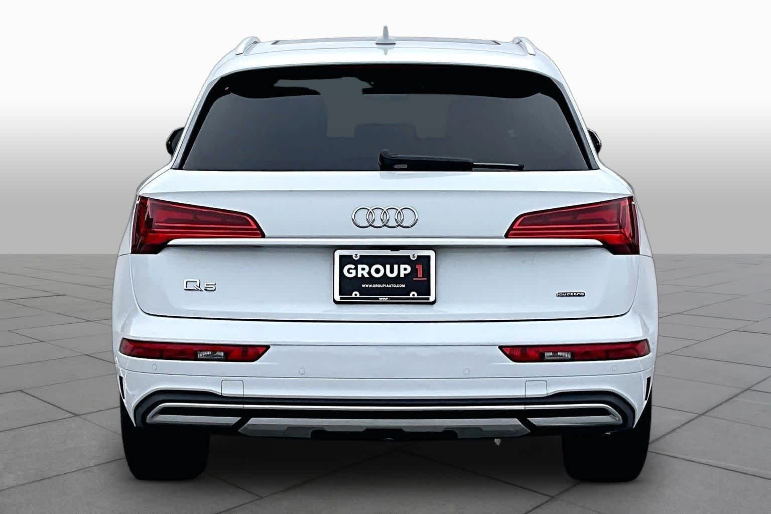 Used 2023 Glacier White Metallic Audi Premium image 9