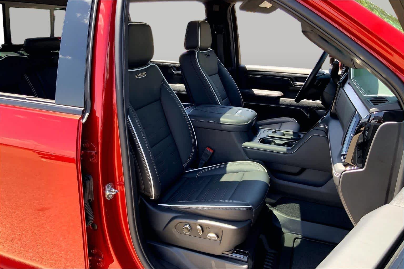 Used 2025 Volcanic Red Tintcoat GMC AT4X image 9