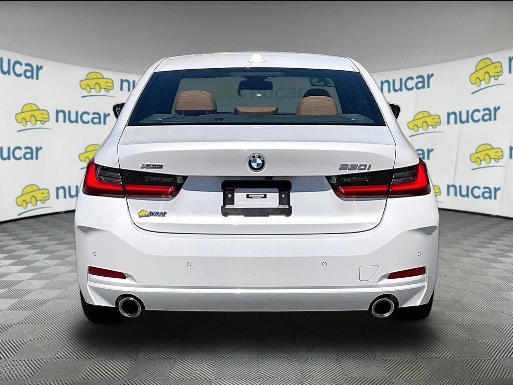 Used 2023 Mineral White Metallic BMW 330i xDrive image 5