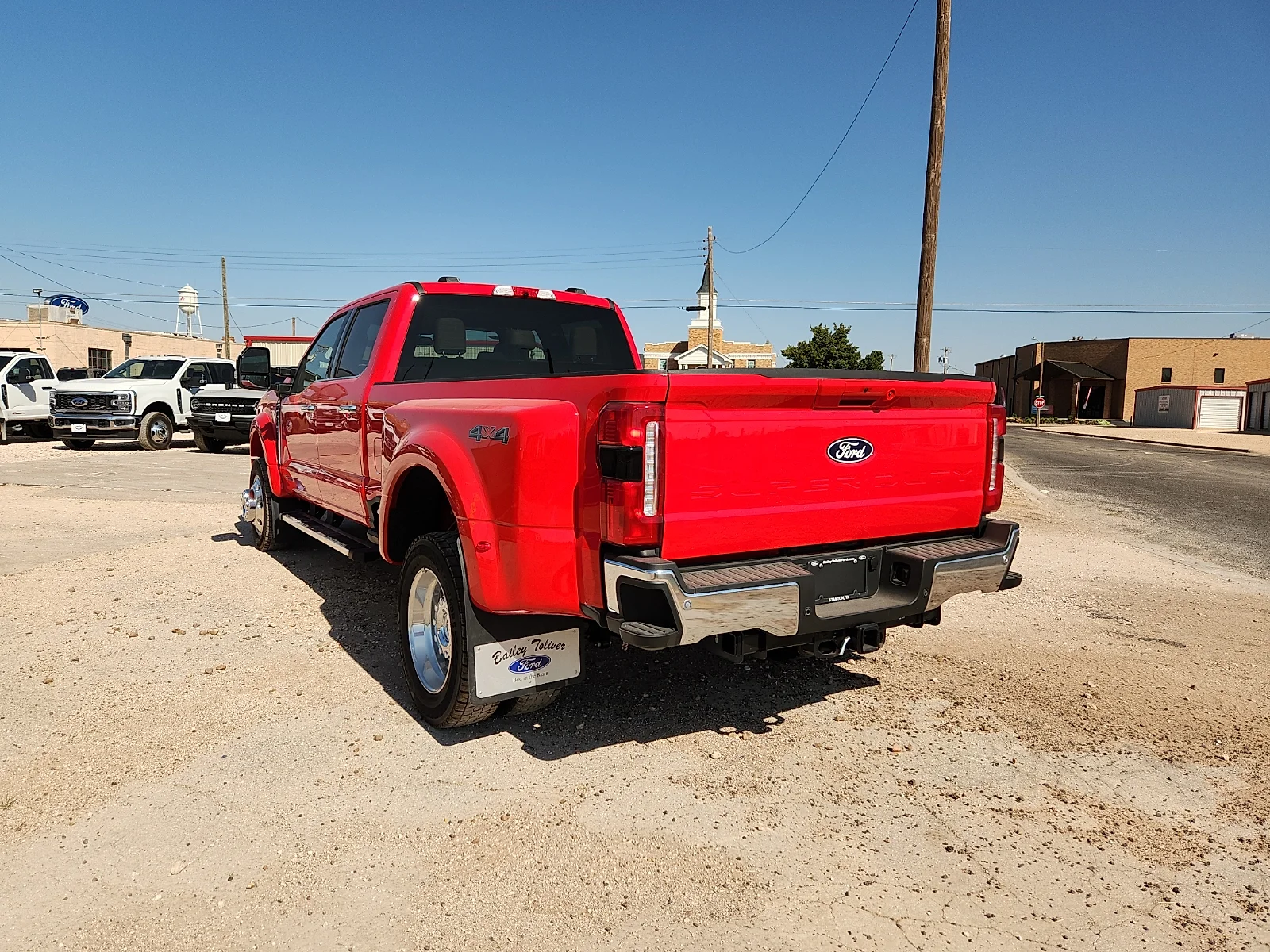 New 2027 Race Red Ford LARIAT image 5