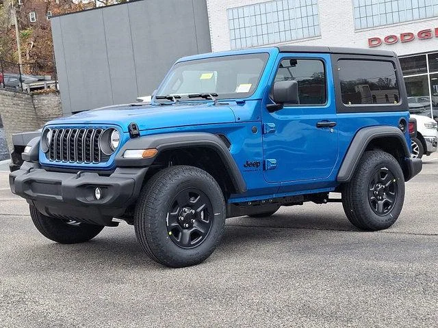 New 2026 Hydro Blue Pearl-Coat Exterior Paint Jeep Sport image 2