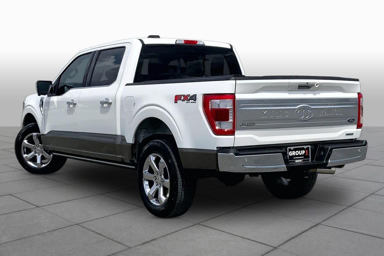 Used 2023 Star White Metallic Tri-Coat/Stone Gray Ford King Ranch image 12