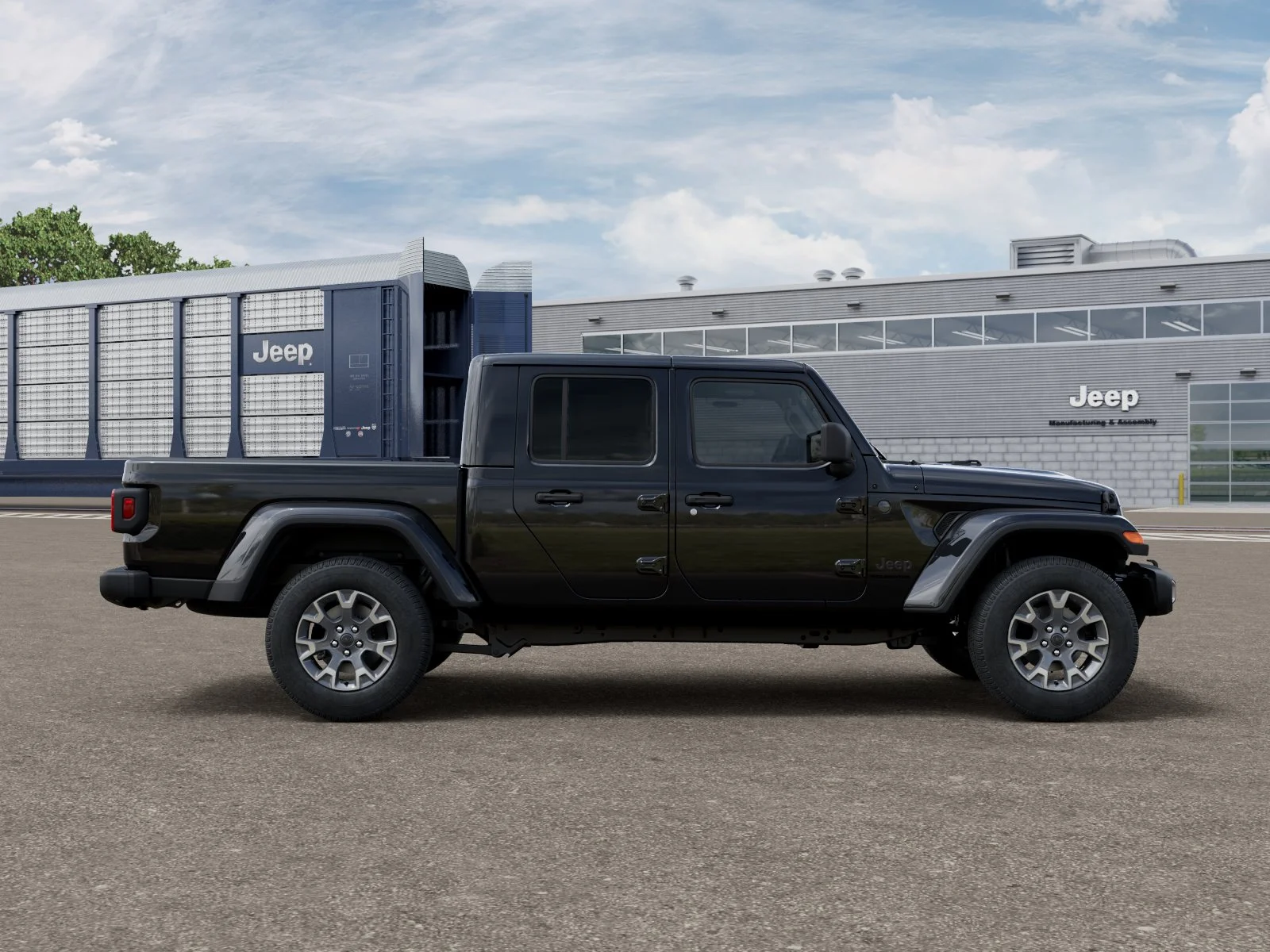 New 2026 Black Clear-Coat Exterior Paint Jeep Sahara image 12