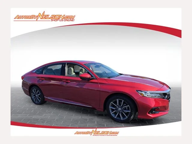 Used 2022 Red Honda EX-L image 1