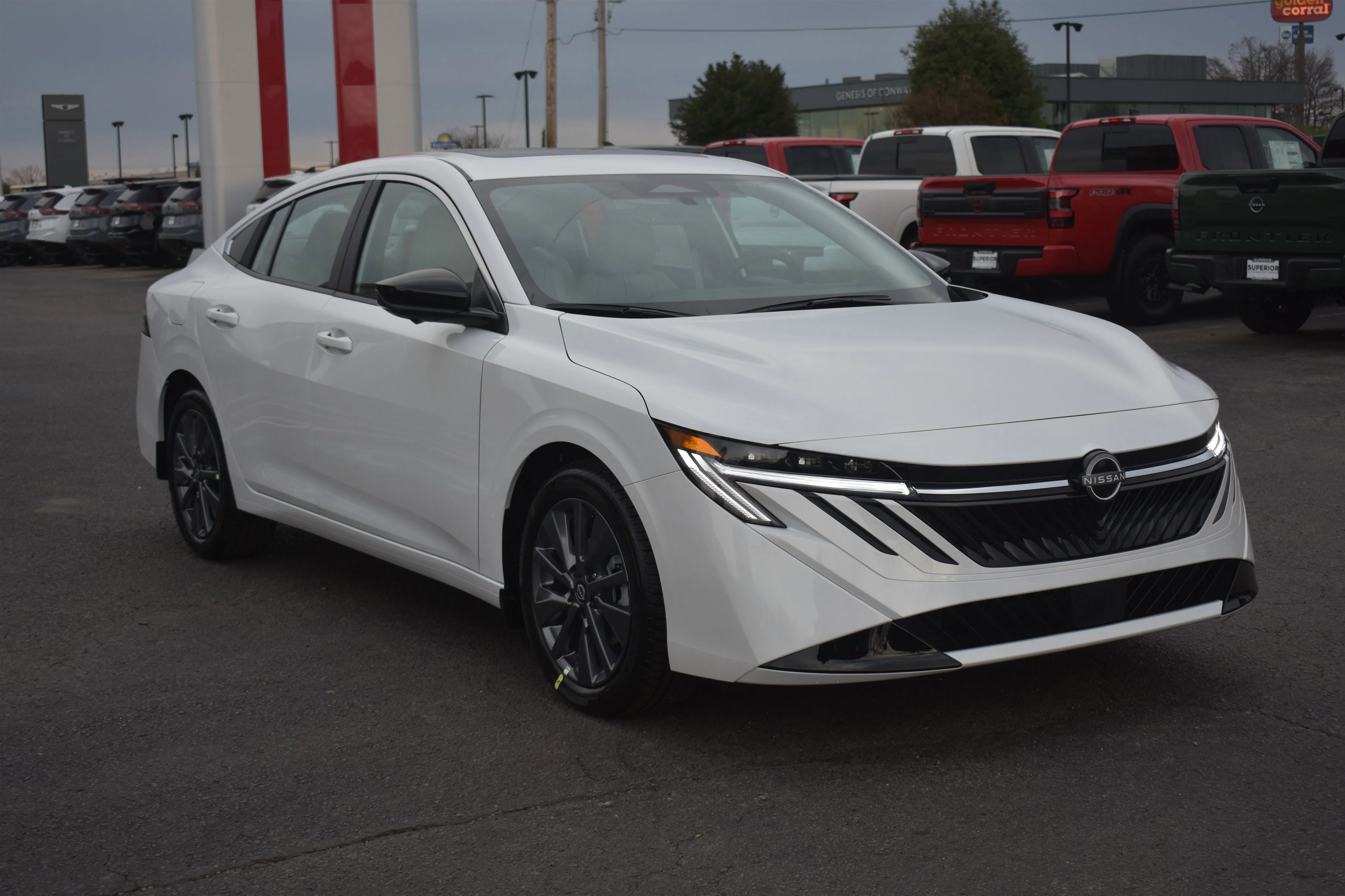 New 2026 Aspen White Tricoat Nissan SL image 3