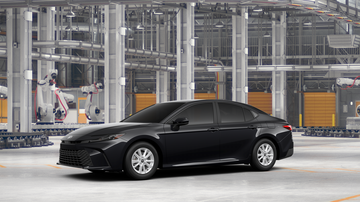 New 2026 Midnight Black Metallic Toyota LE image 2