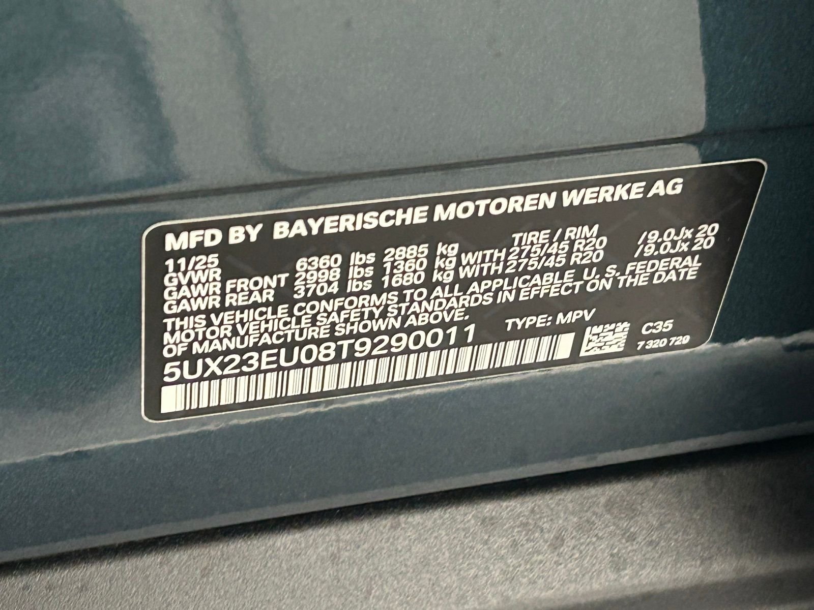 New 2026 Blue Ridge Mountain Metallic BMW xDrive40i image 32