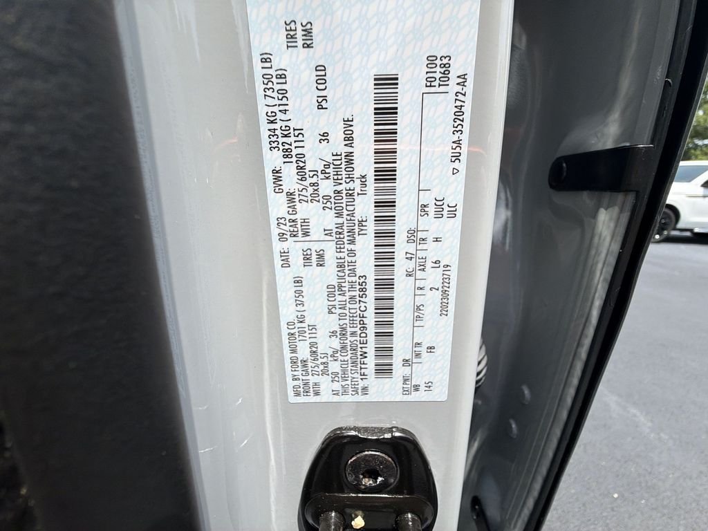 Used 2023 White Ford XLT image 19
