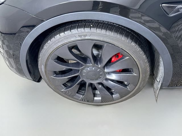 Used 2023 Solid Black Tesla Performance image 25
