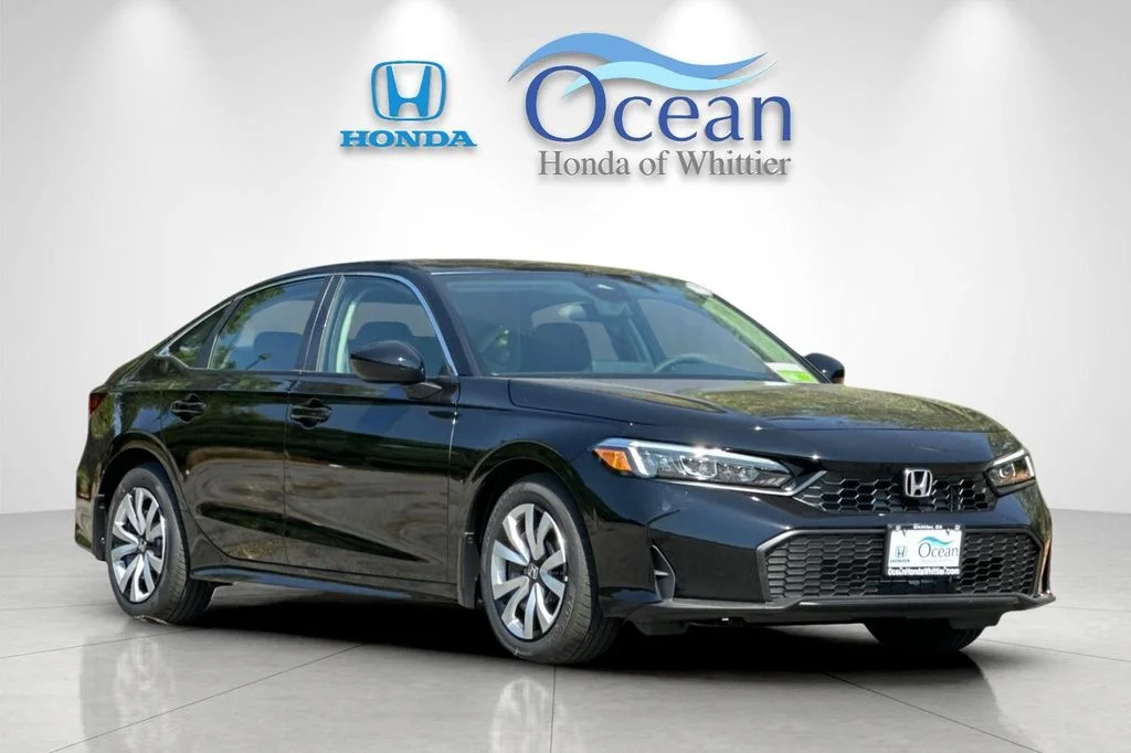 New 2026 Crystal Black Pearl Honda LX image 2